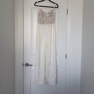 White jumpsuit